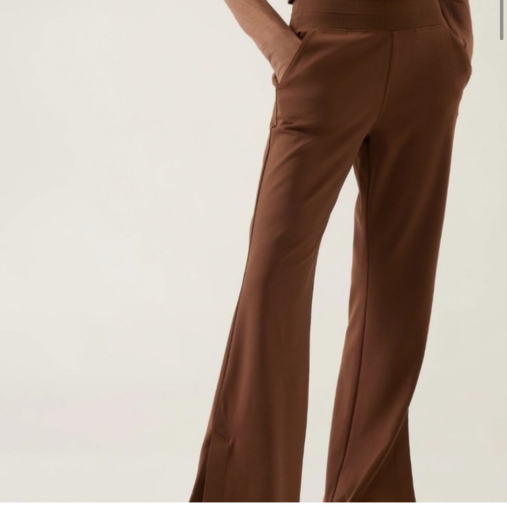 Athleta Brown Boot Cut Pants